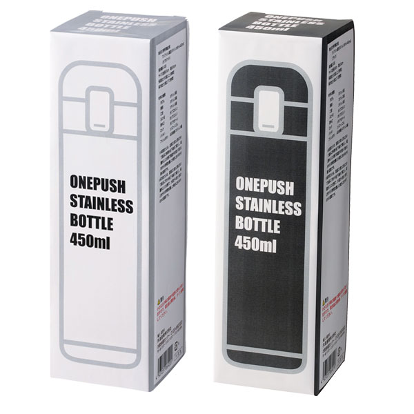 ワンプッシュ真空ステンレスボトル450ml ワンプッシュ真空ステンレスボトル450ml