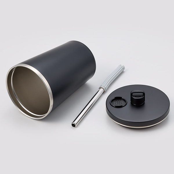 ストロー付ステンレスサーモタンブラー370ml ストロー付ステンレスサーモタンブラー370ml